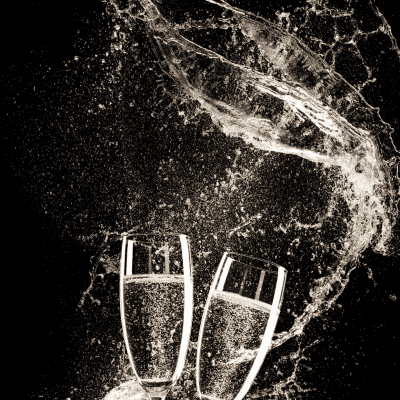 Champagne glasses +&pound;3.99