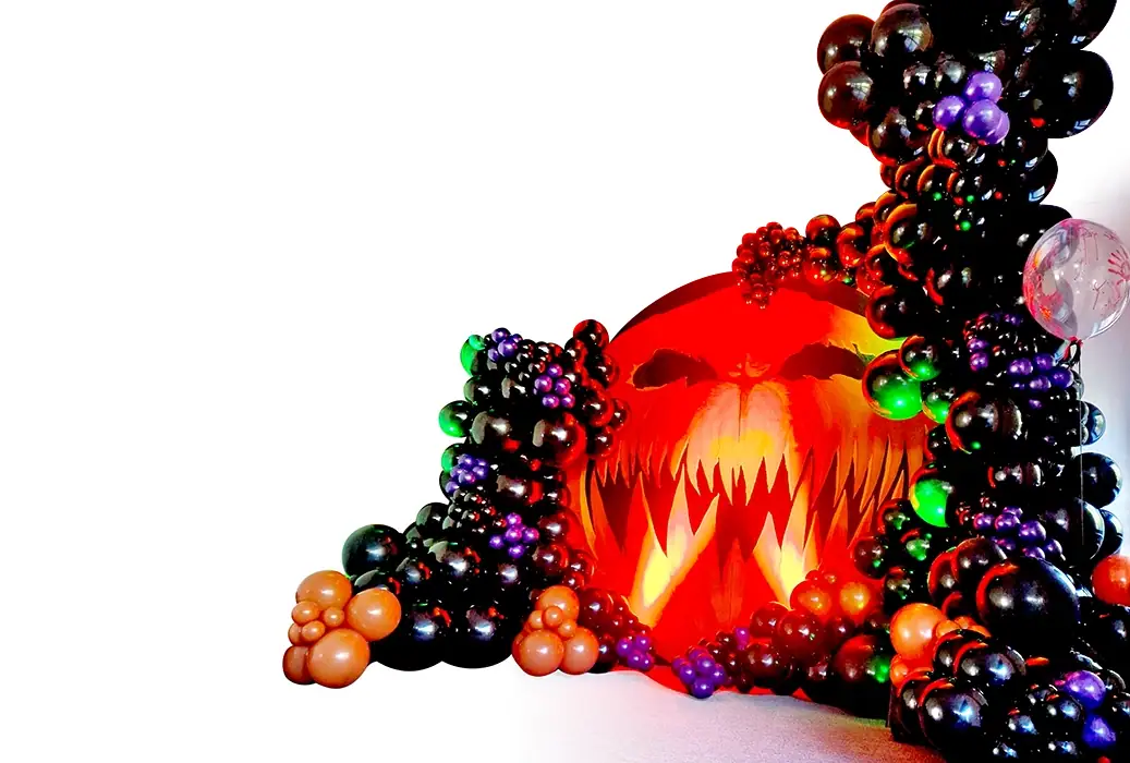 halloween balloons pumpkin m