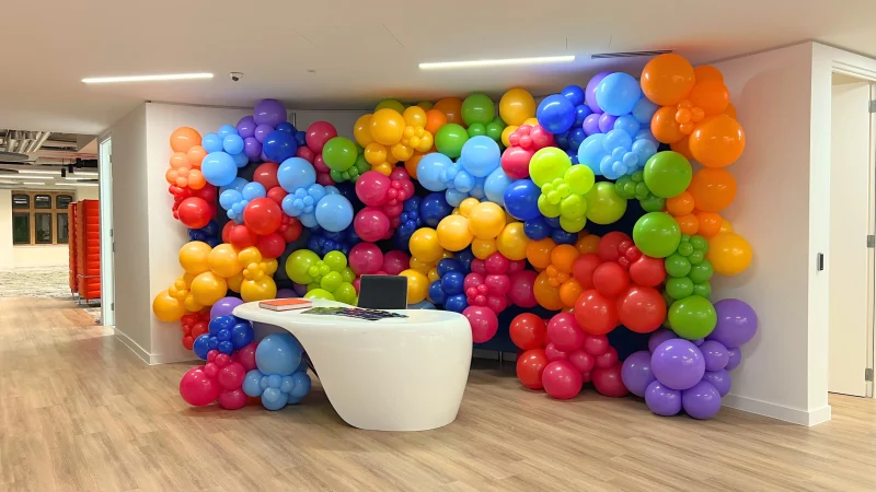 responsible balloon decor