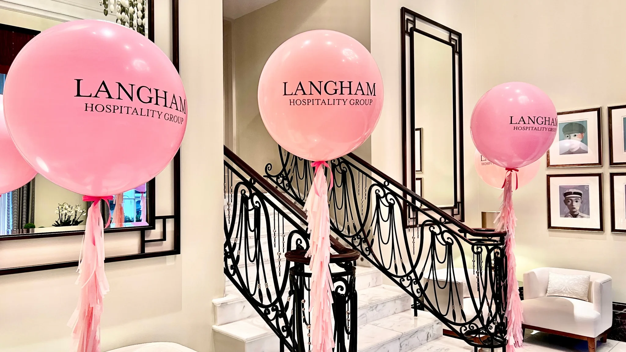 branded balloons for events
